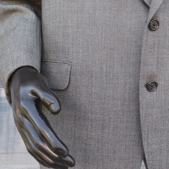 Burberry® Men's Pure Wool Snake Eye pure Wool Fabric Blazer - Picture 11 of 16